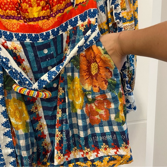 $230 FARM Rio Summer Vibe Romper Size Small - Picture 10 of 15